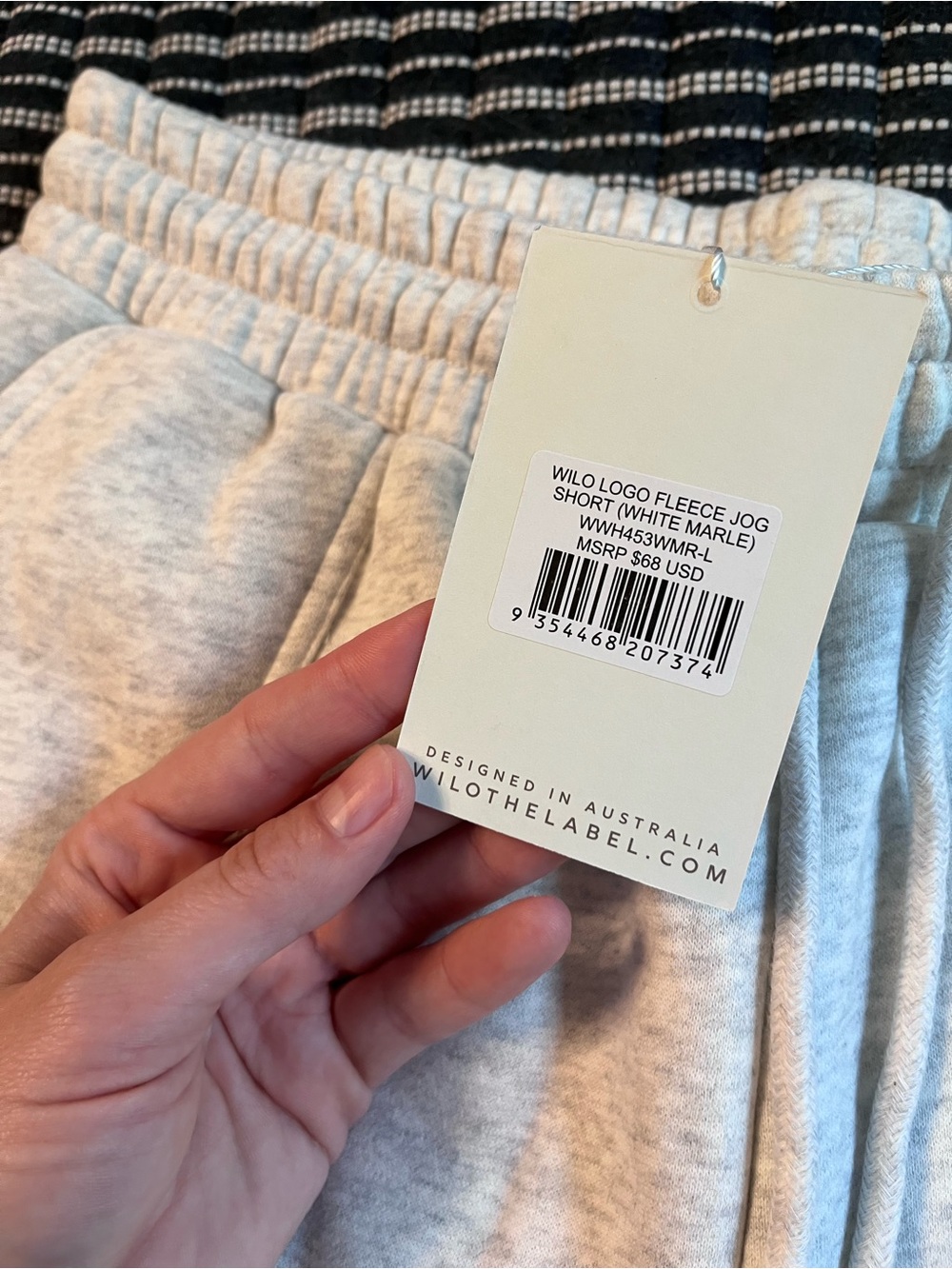 NWT WILO the Label Fleece Shorts - Picture 5 of 5